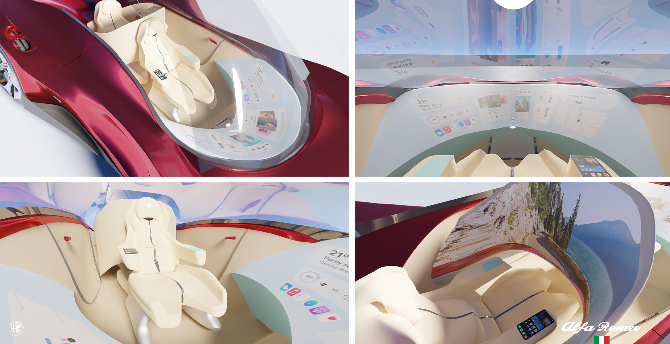 Details Alfa Romeo interior