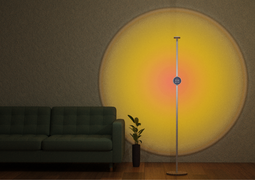 Aube Emotional Interactive Lamp