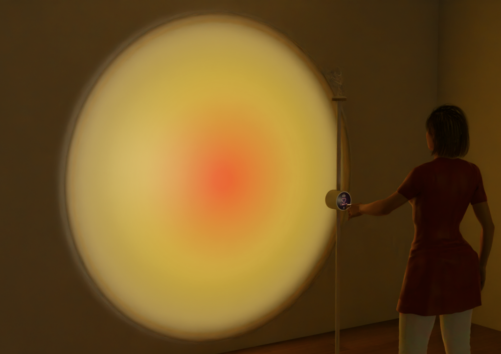 Emotional Interactive Lamp