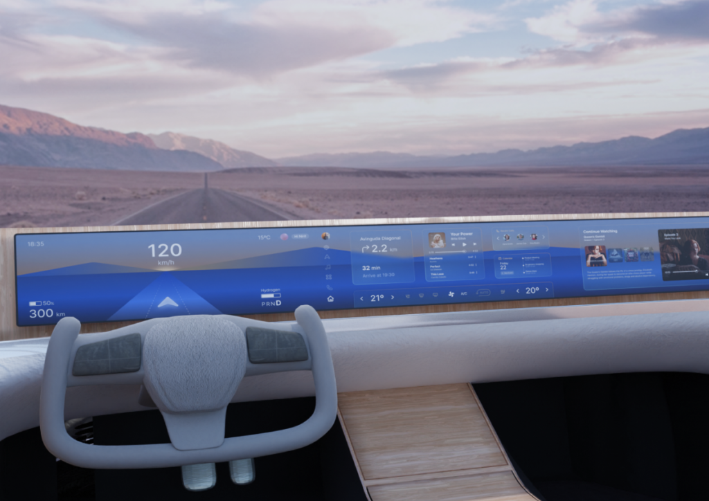 Hydrogen Car Interface