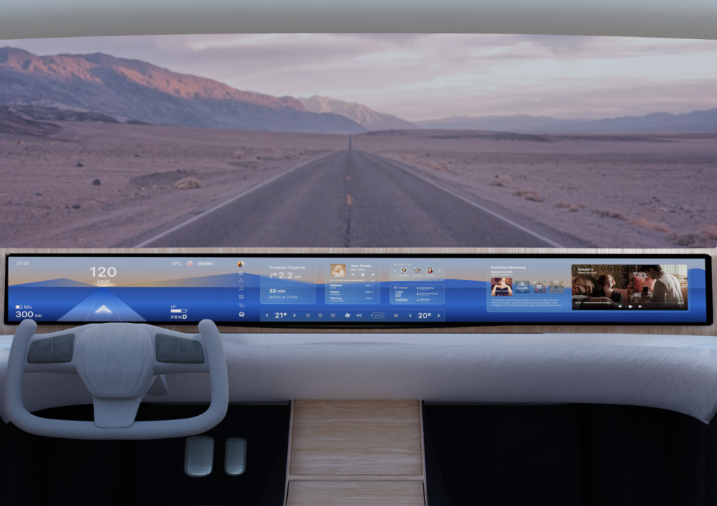 Dune Hydrogen Car Interface