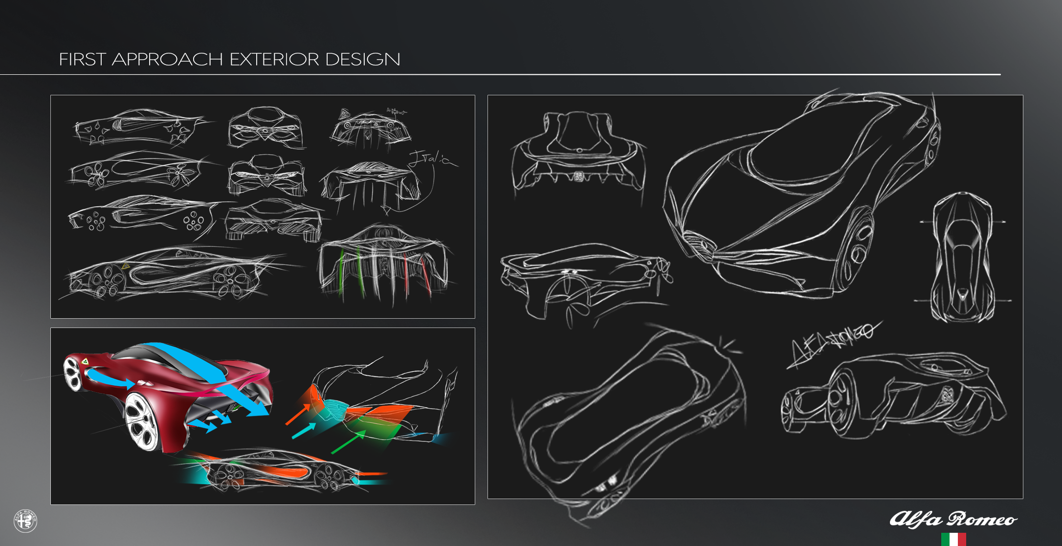 Sketches alfa romeo